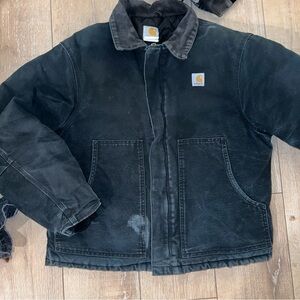 Carhartt Black Military Field Jacket